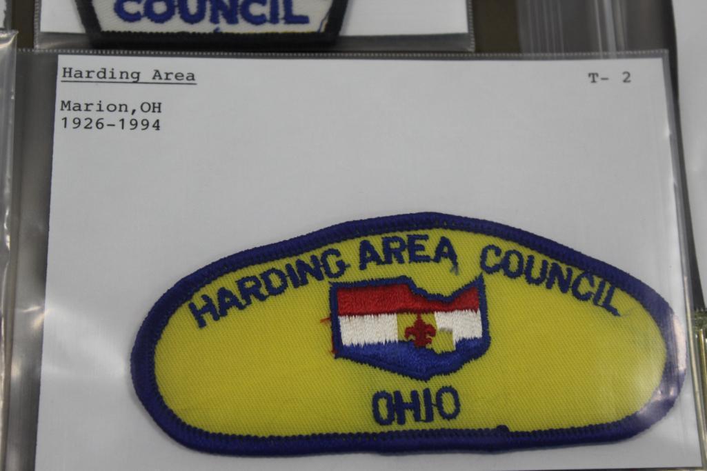 9 BSA Council Patches Beginning with H-I