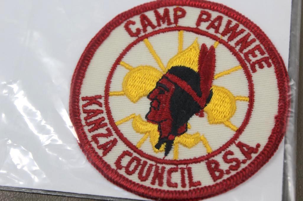 Three Early Camp Pawnee Patches Dated Pre-1954