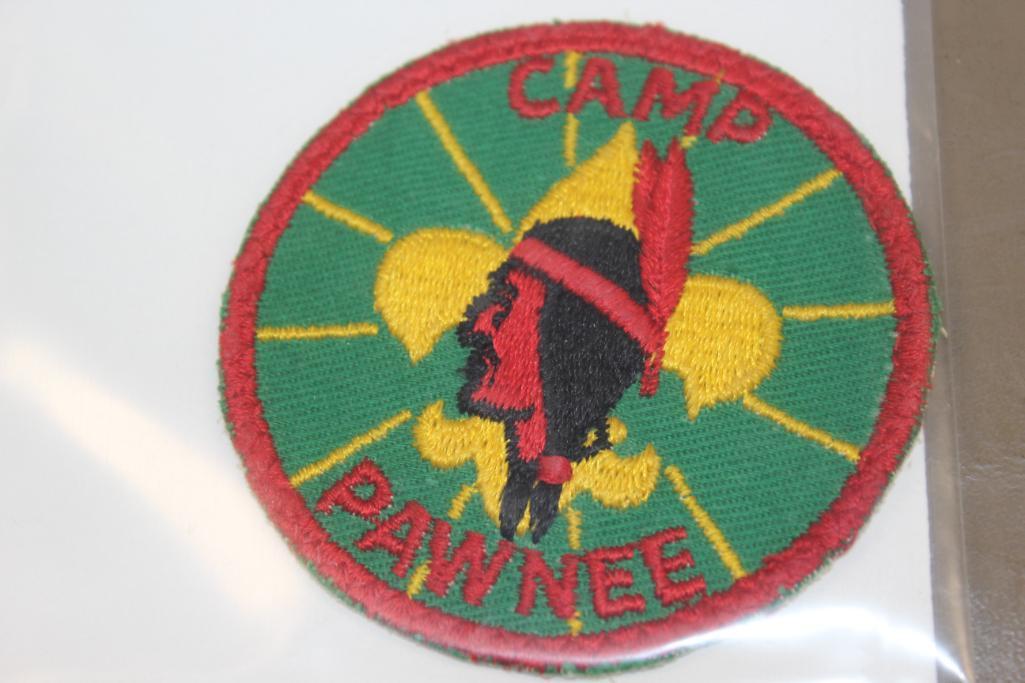 Three Early Camp Pawnee Patches Dated Pre-1954