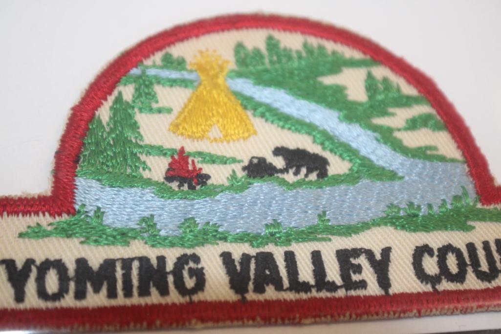 9 Vintage BSA Council Patches