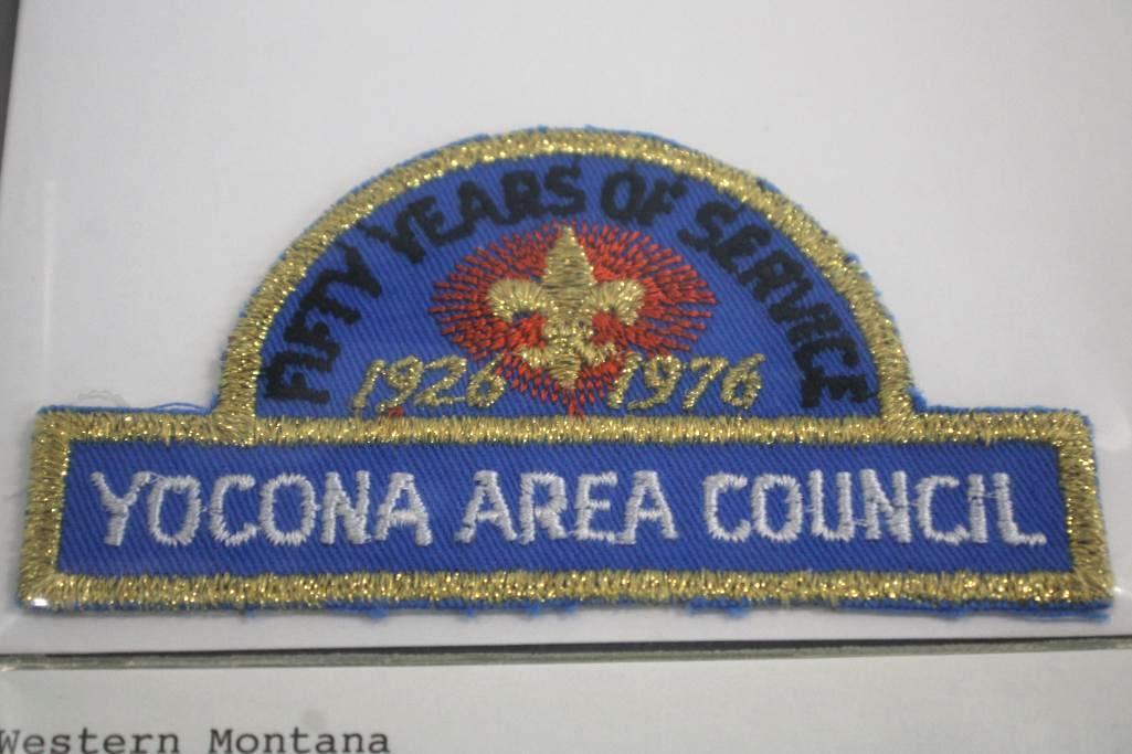 9 Vintage BSA Council Patches