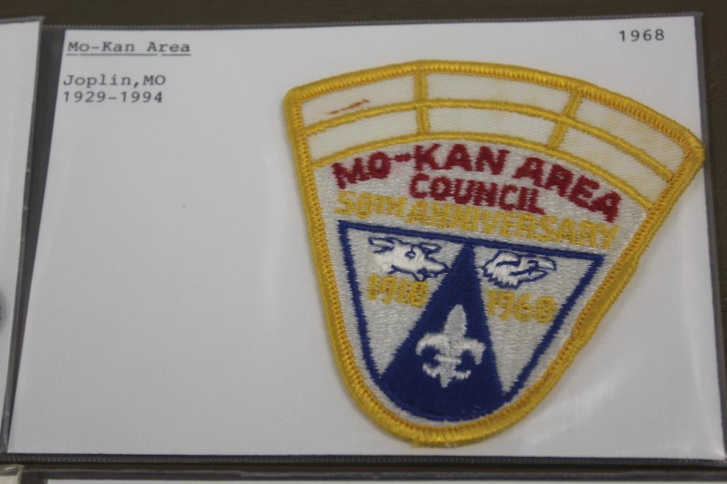 12 BSA Council Patches Including Montana, Mo-Kan, and More