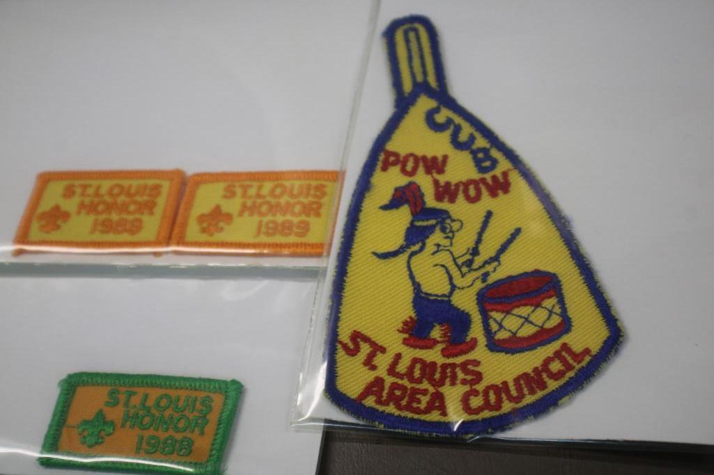 St. Louis Area Council Related BSA Patches Dated as Early as 1959