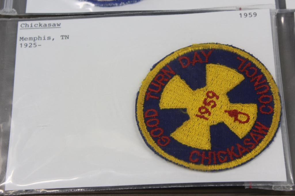 10 BSA Patches, Most Dated in the 1950s