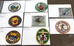 8 Early BSA Camp Patches including 3 Yatasi Camp and More