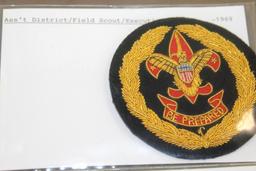 Scout Executive and Assistant District Field Scout Executive Bullion Patches