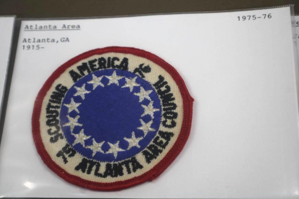 13 BSA Council Event Patches from 1960s-1990s
