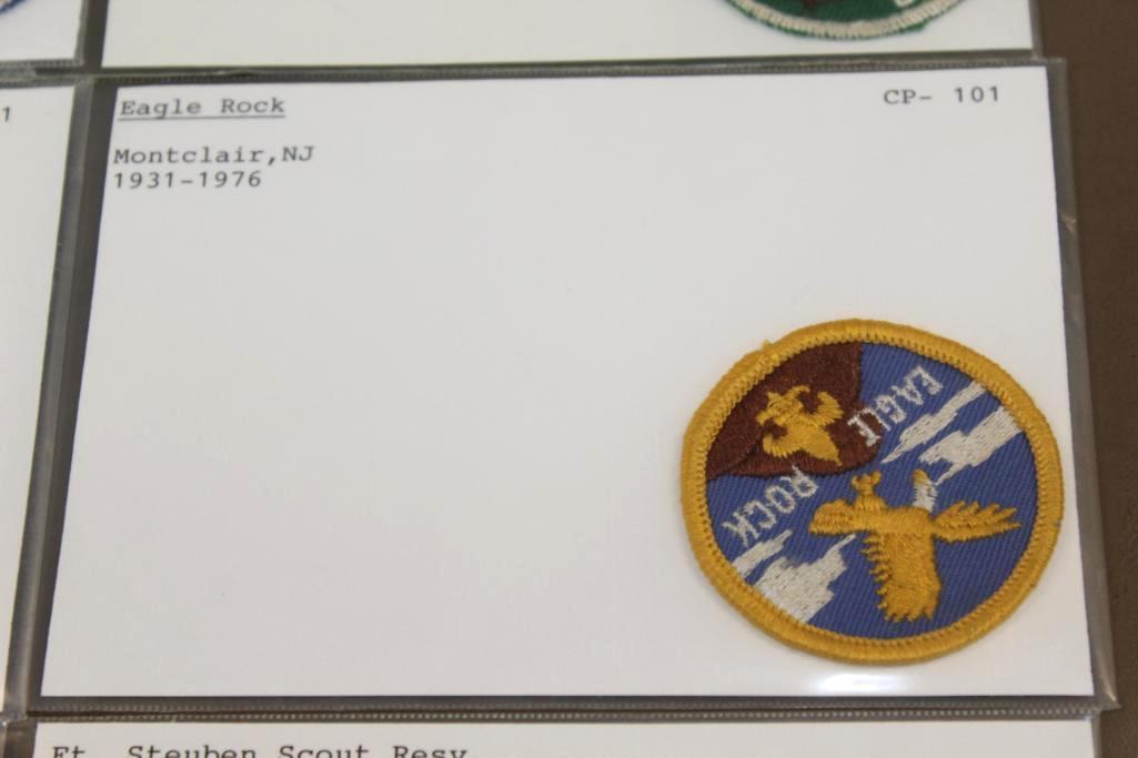 9 Small BSA Council Patches and Some Accessory Patches