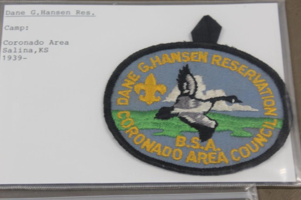 10 Mixed BSA Regional Camp and Council Patches
