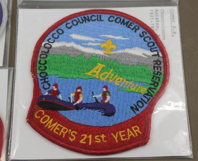 10 Mixed BSA Regional Camp and Council Patches