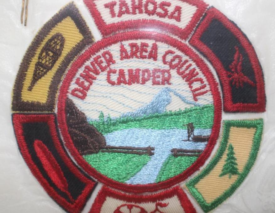 Three Sets Denver Area Council and Camper Patches