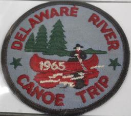 12 Mixed Canoe-Related BSA Badges