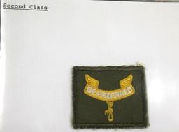 BSA First Class, Second Class, and Tenderfoot Patches