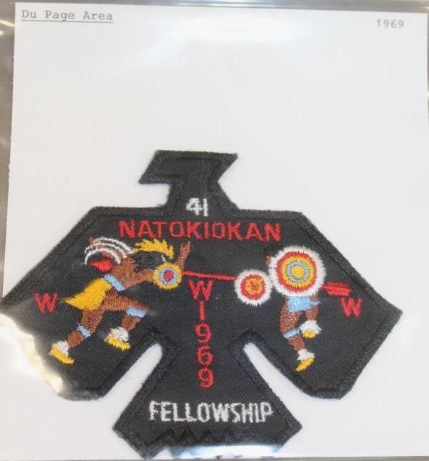 Large 1969 Natokiokan and 5 Amaquonsippi Trade-O-Ree Event Patches