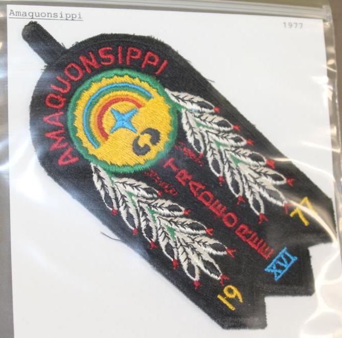 Large 1969 Natokiokan and 5 Amaquonsippi Trade-O-Ree Event Patches