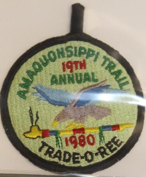 Large 1969 Natokiokan and 5 Amaquonsippi Trade-O-Ree Event Patches