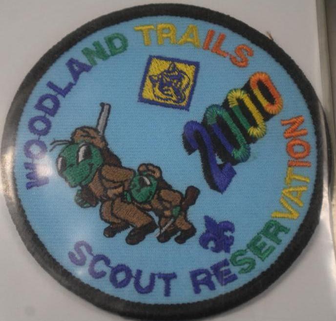 12 BSA Scouting Camp Patches