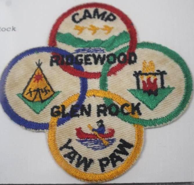 12 BSA Scouting Camp Patches