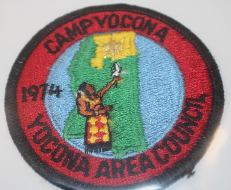 12 BSA Scouting Camp Patches