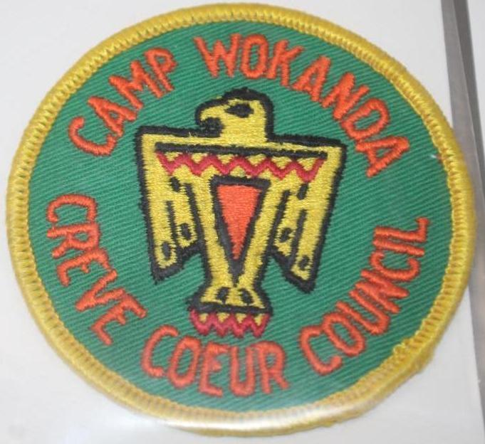 12 BSA Scouting Camp Patches