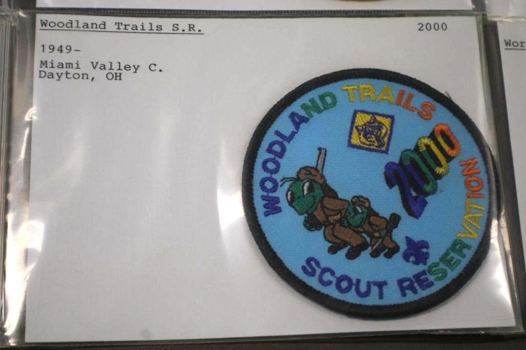 12 BSA Scouting Camp Patches