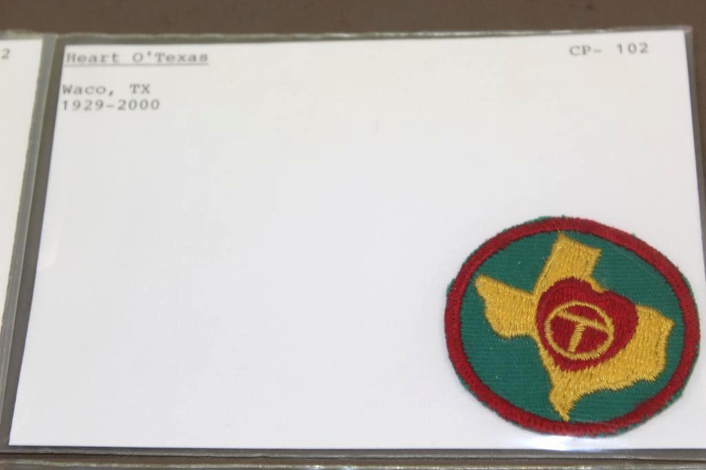 10 Small BSA Council Patches