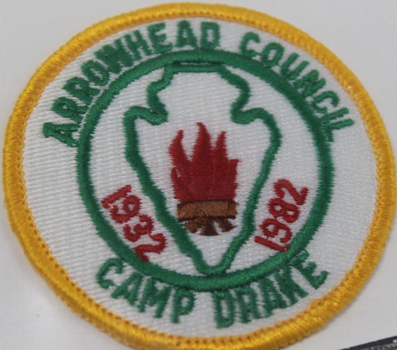 12 Mixed BSA Regional Camp and Council Patches