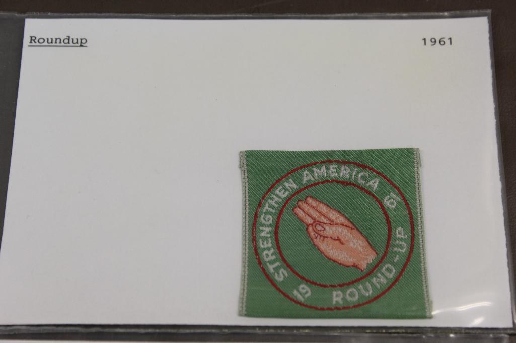 9 Camp Paquaharra Add-On Patches Dated 1960-1971 and More
