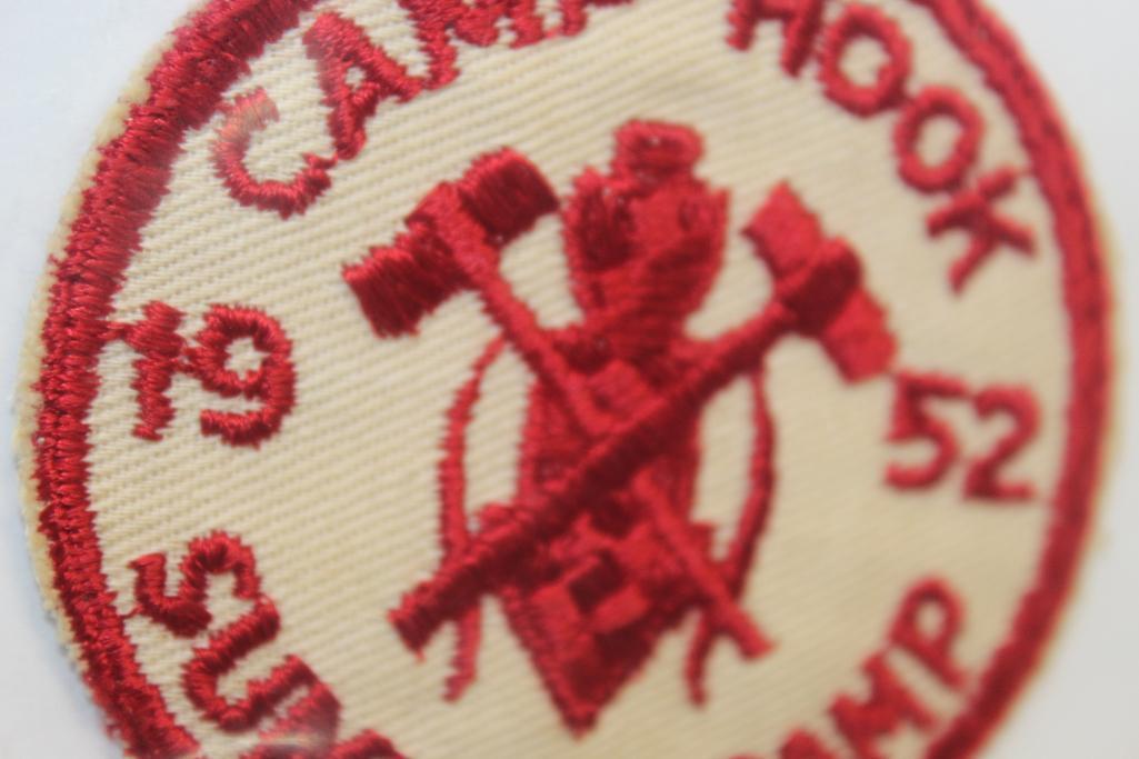 Camp Hook 1952 Summer Camp Twill Patch