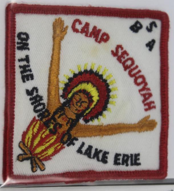 Ten Camp Sequoyah Patches Dated 1951-1971