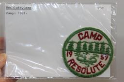 1957 BSA Camp Resolute Twill Patch