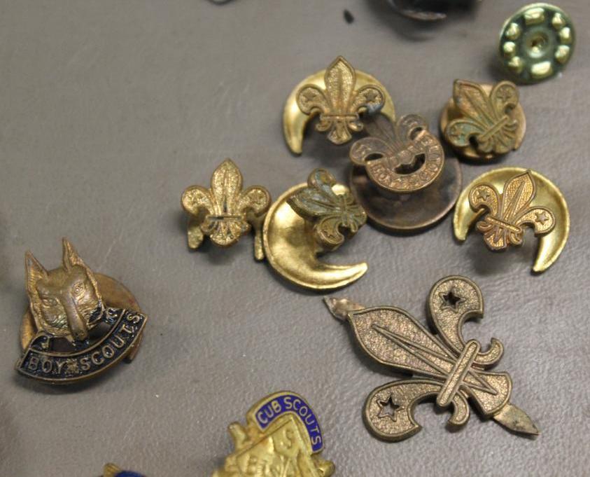 Collection of 40 or More BSA Pins and Others