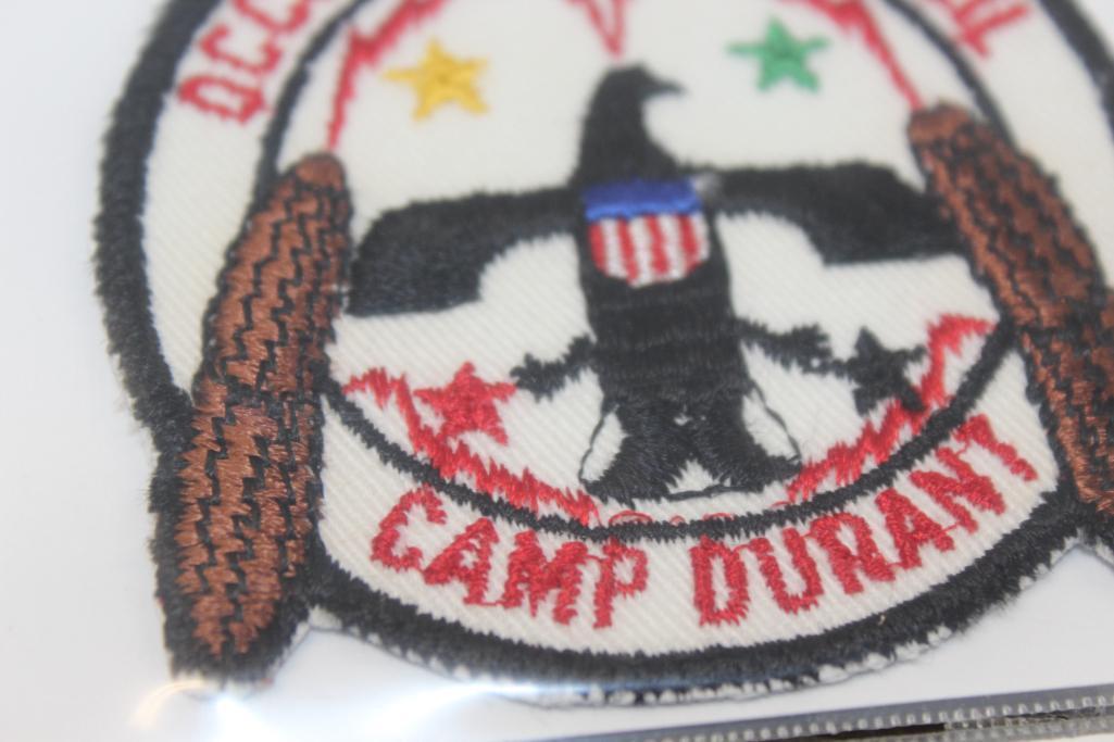 8 Mixed BSA Regional Camp and Council Patches