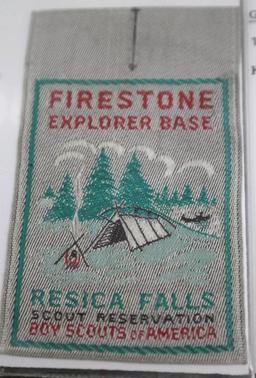 9 BSA Woven Event Patches, Most Dated in 1950s and 60s