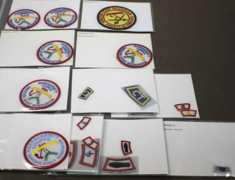 Mixed Yawgoog Scout Reservation Patches and Accessory Patches