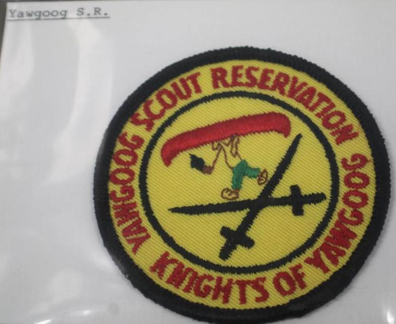 Mixed Yawgoog Scout Reservation Patches and Accessory Patches