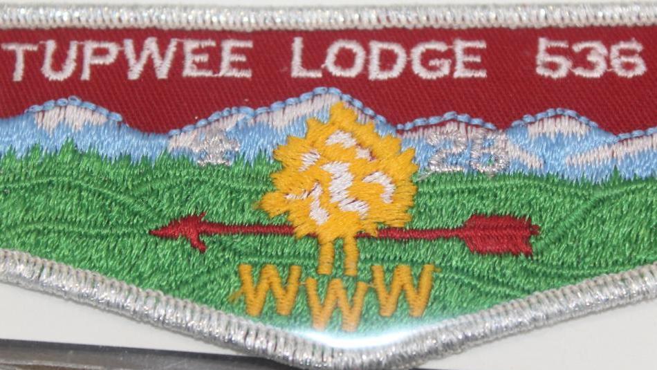 12 Shoulder or Pocket Patches for Lodges 529 and 536