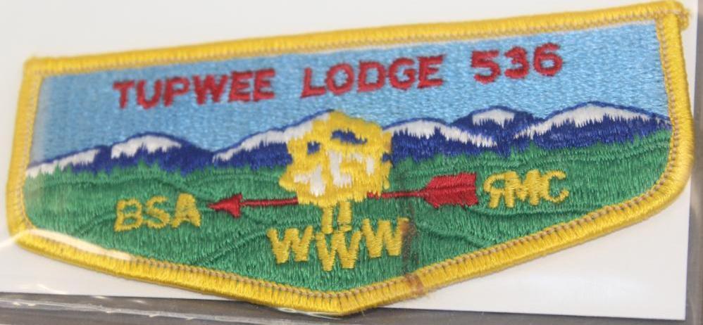 12 Shoulder or Pocket Patches for Lodges 529 and 536