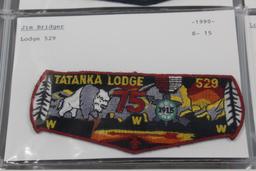 12 Shoulder or Pocket Patches for Lodges 529 and 536