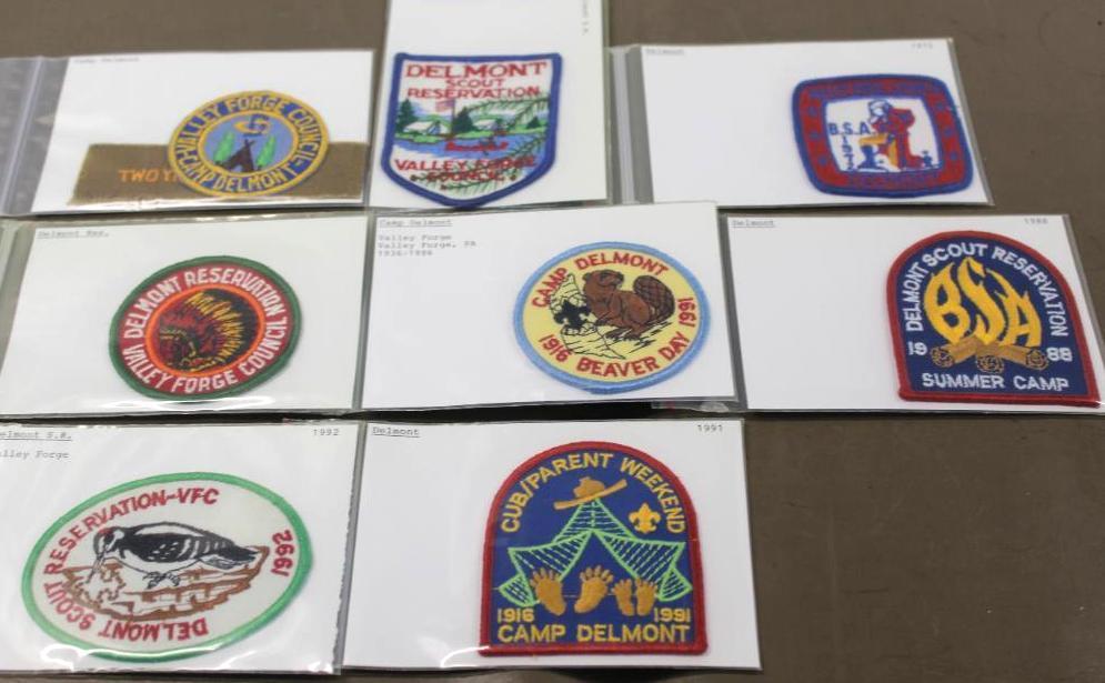 8 BSA Valley Forge Council Patches