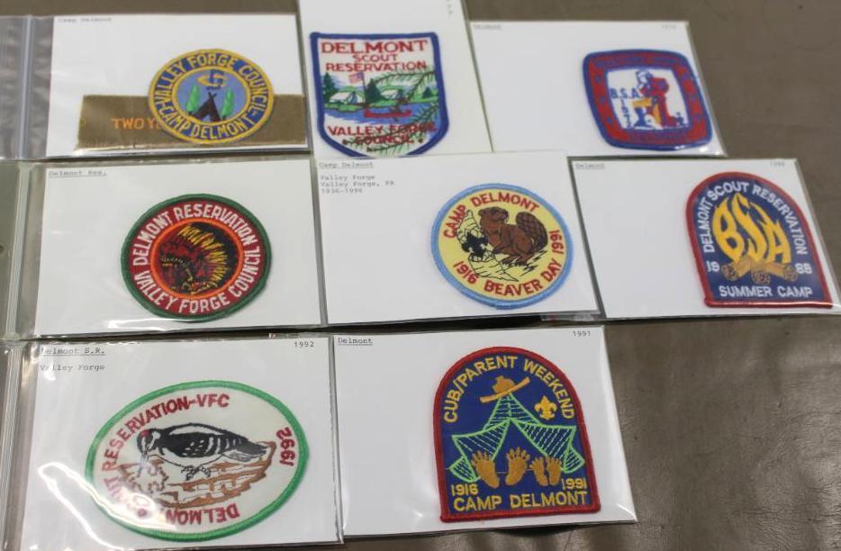 8 BSA Valley Forge Council Patches