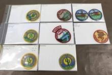 9 BSA Regional Council Patches