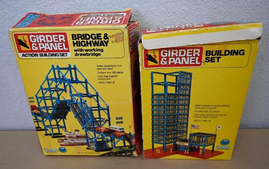 Kenner Girder & Panel Building Sets # 72070 & 72030!