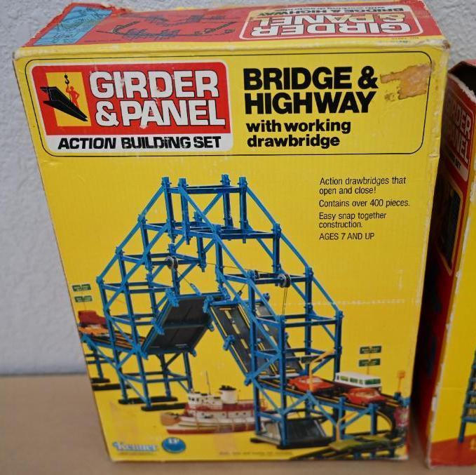 Kenner Girder & Panel Building Sets # 72070 & 72030!