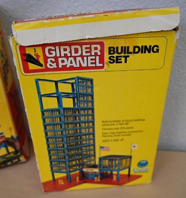 Kenner Girder & Panel Building Sets # 72070 & 72030!