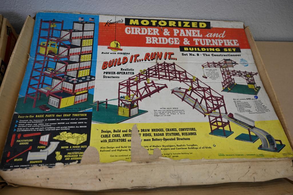 Two Kenner Motorized Girder & Panel / Bridge / Turnpike set #8