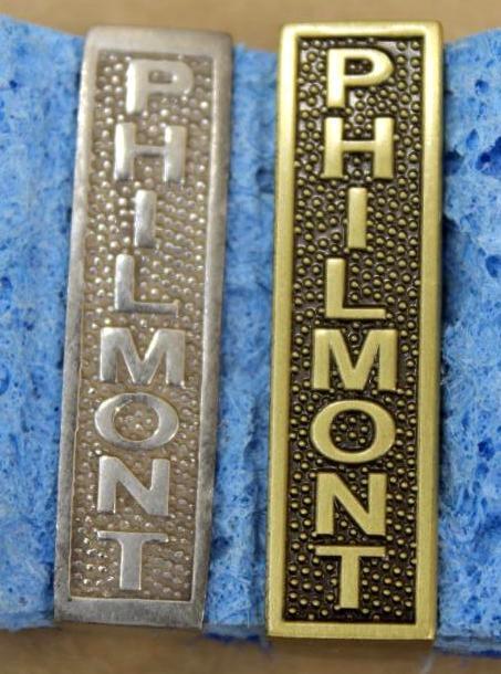 Set of 2: Sterling Silver and Brass Philmont Scout Ranch BSA Belt Loops