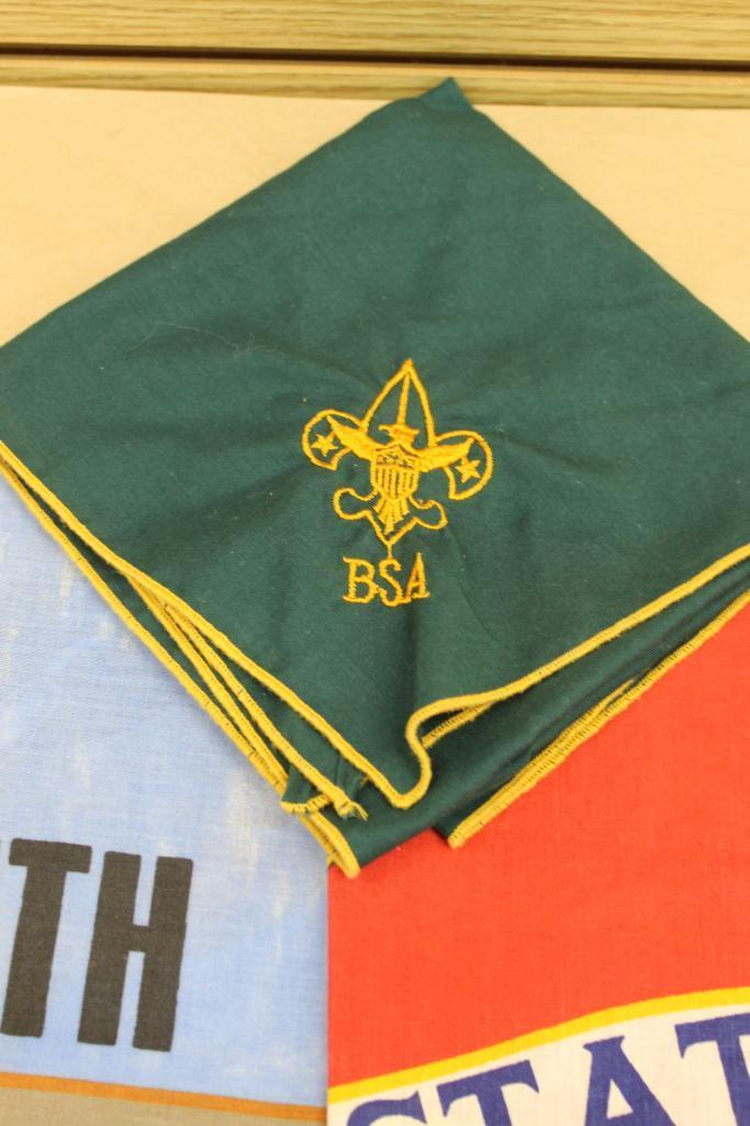 US Military, International, and BSA Bandanas or Neckerchiefs