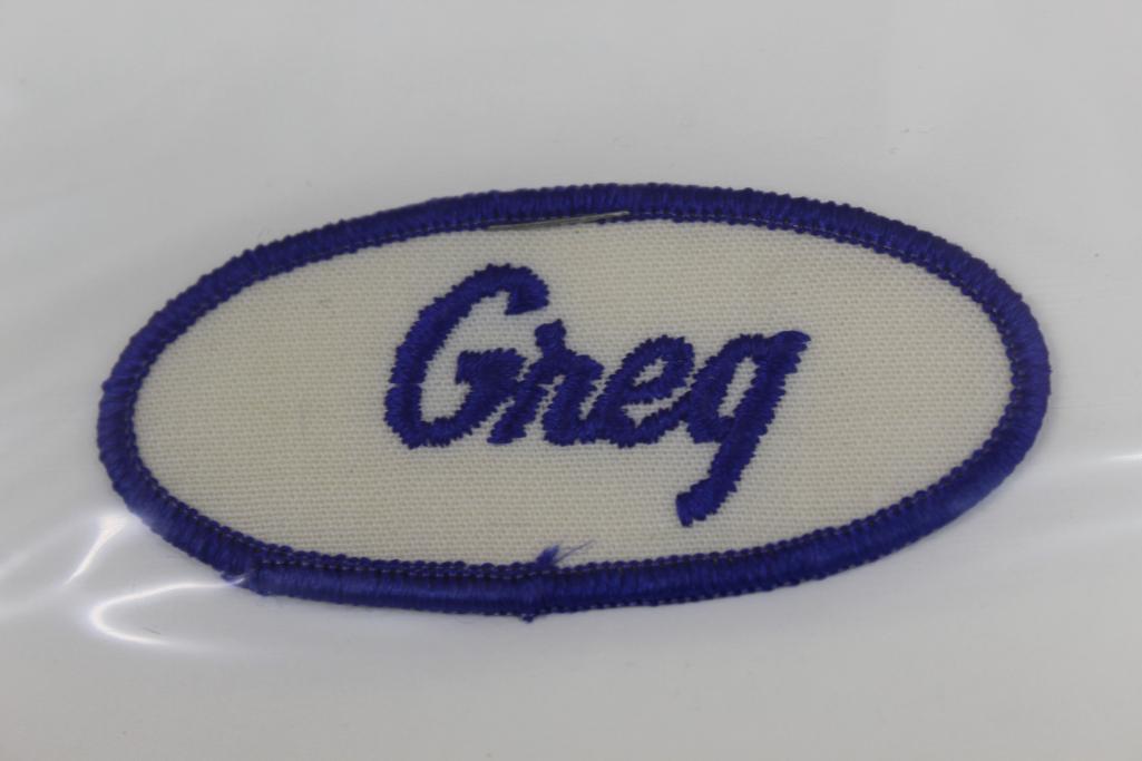 Mixed Name Tag Patches and More