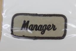 Mixed Name Tag Patches and More